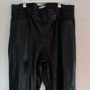 GOOD AMERICAN faux leather pants